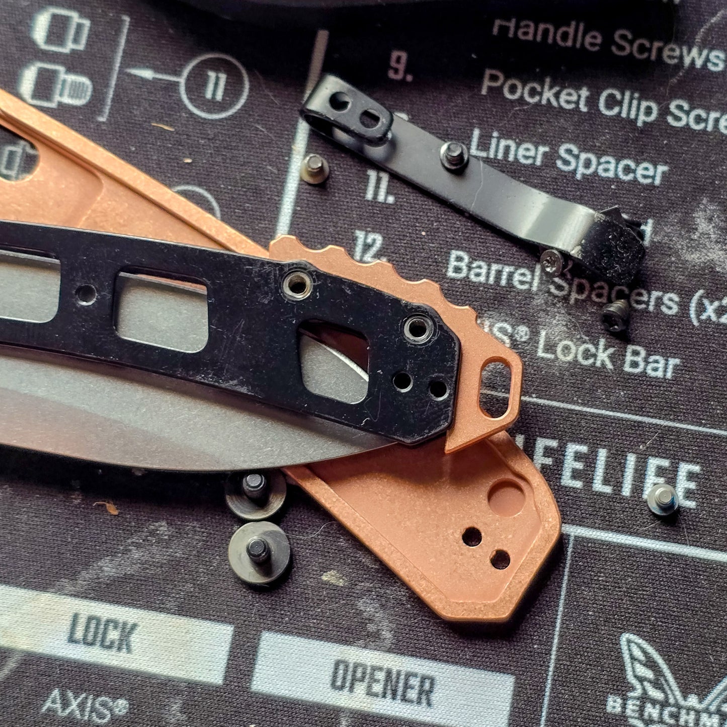 Landers 2 Knife Parts