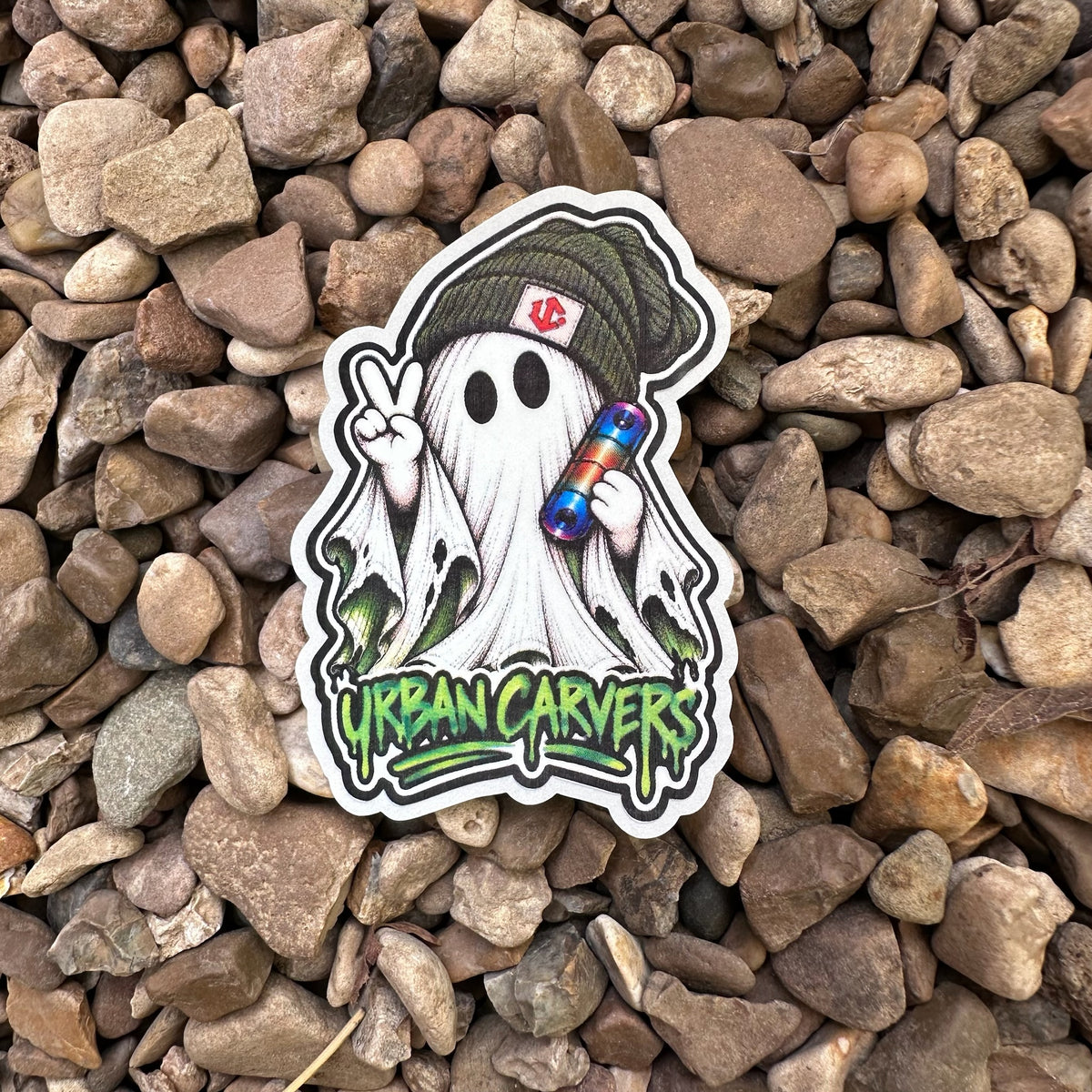 Ghost UC 9 Pack Stickers