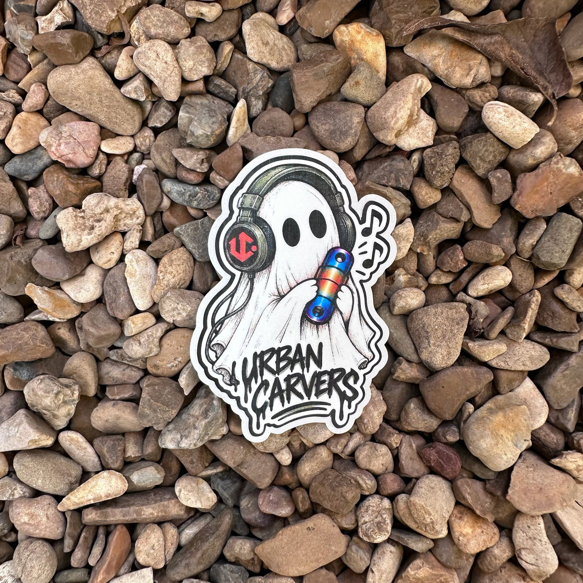 Ghost UC 9 Pack Stickers