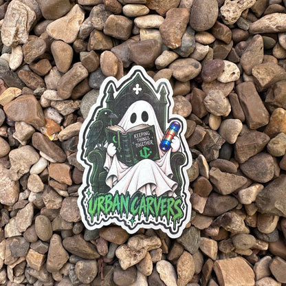 Ghost UC 9 Pack Stickers