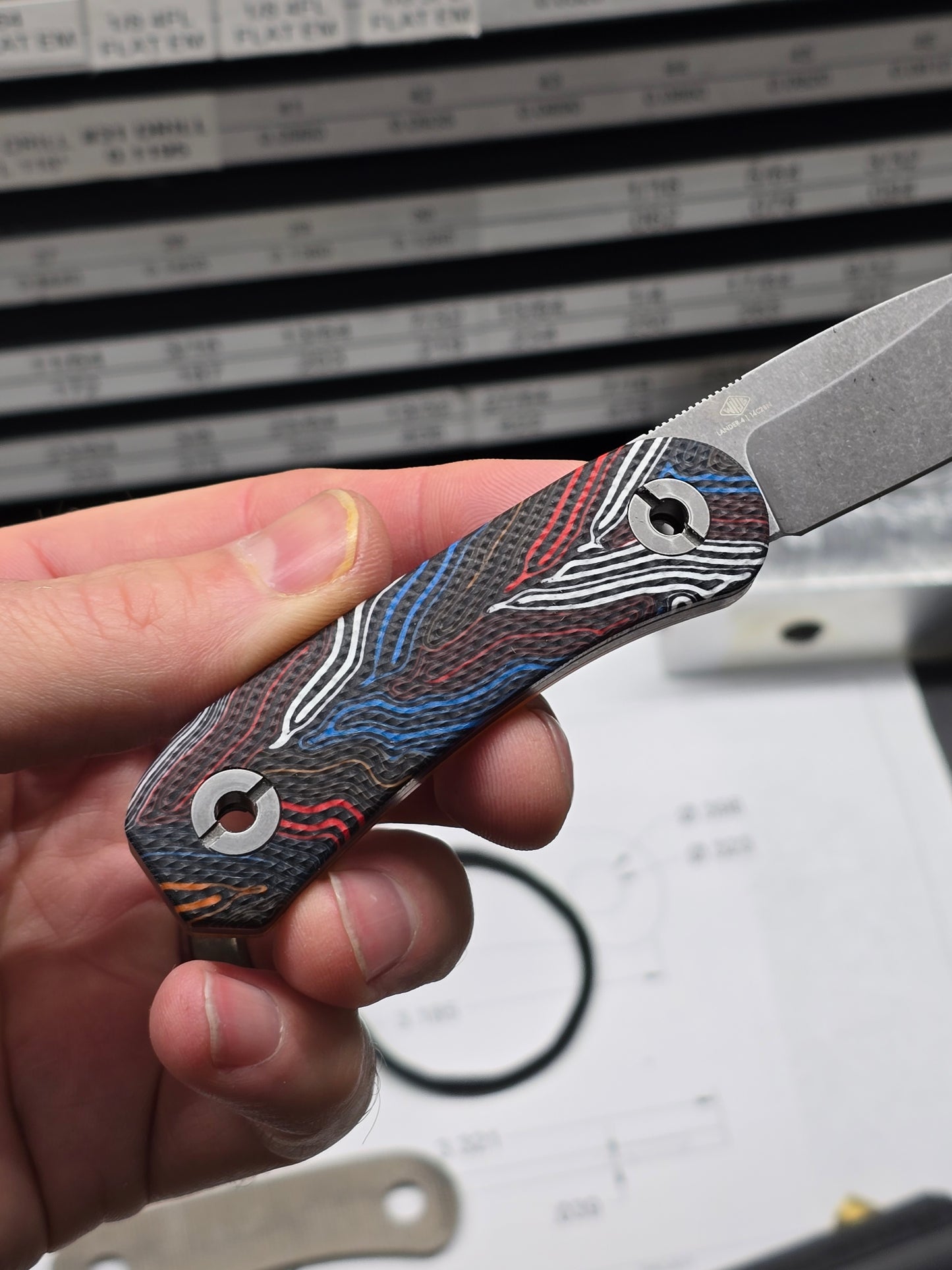 Lander 4 Knife Parts
