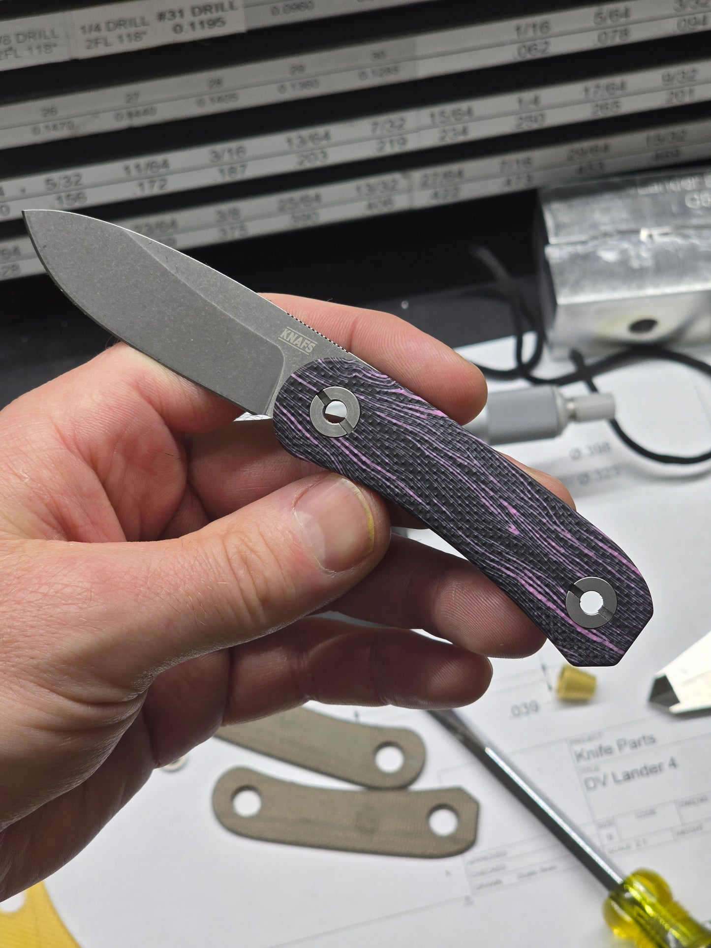 Lander 4 Knife Parts