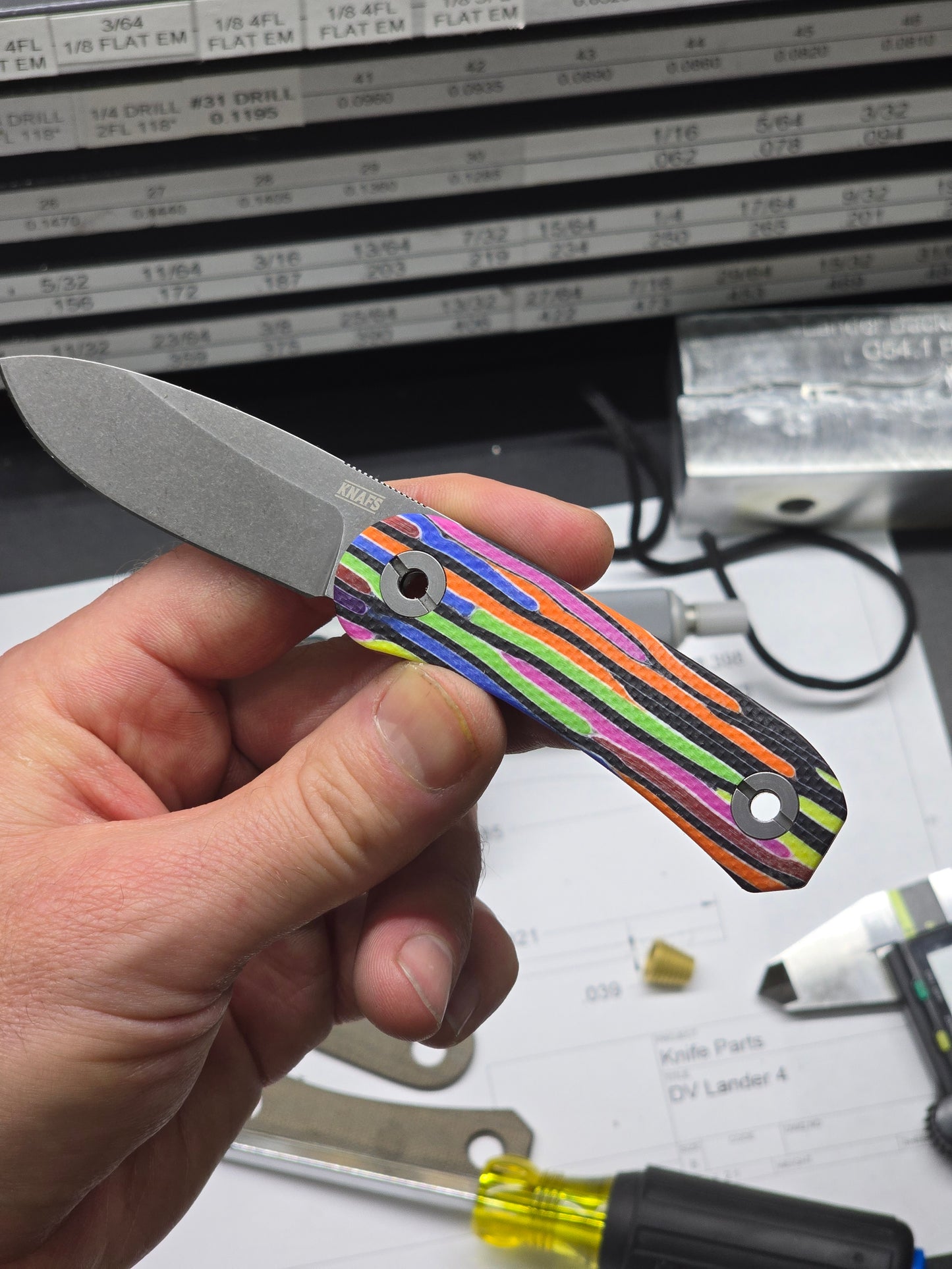 Lander 4 Knife Parts